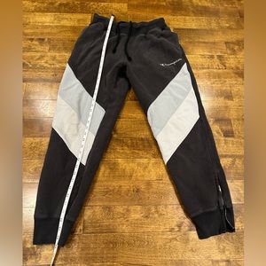CHAMPIONS Sweatpants w/ Ankle Zips Size MEDIUM